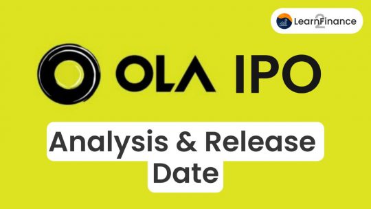OLA IPO Analysis RELEASE DATE, GMP, PRICE BAND, IPO TIPS