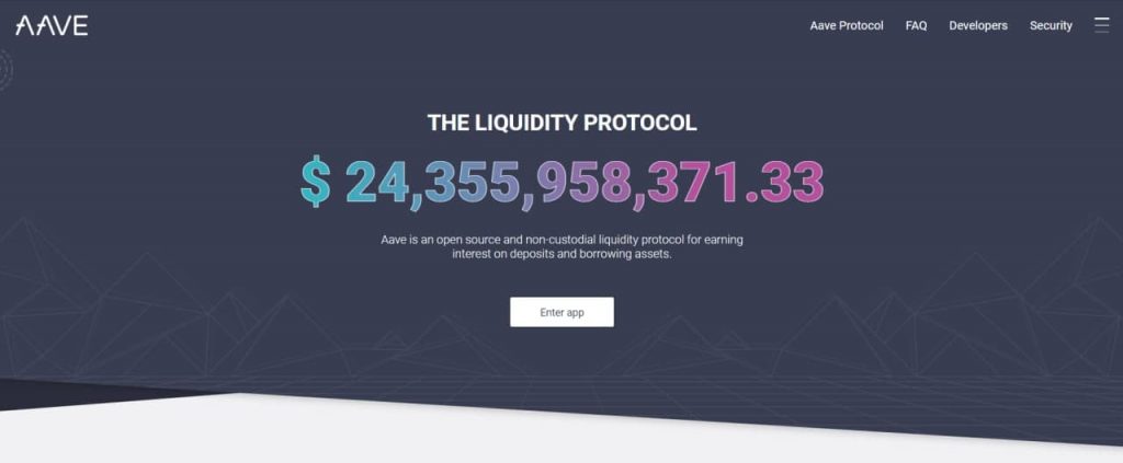 What is Aave Decentralized Finance Platform Liquidity Protocol
